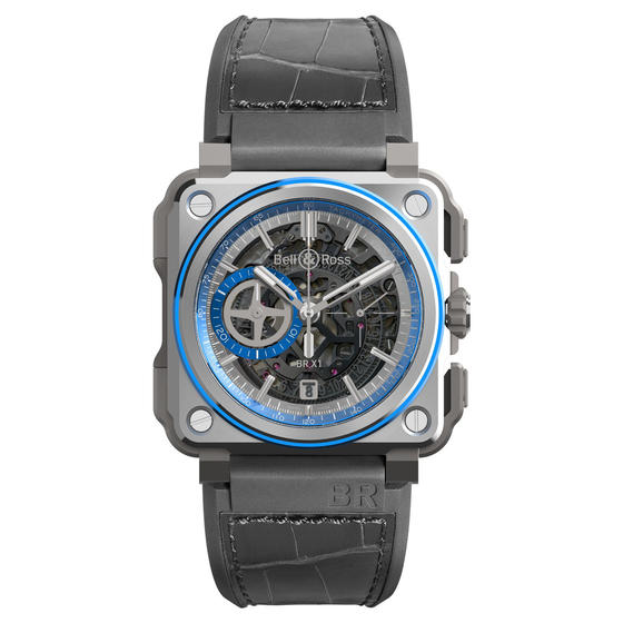 BELL & ROSS Watch replica BR-X1 HYPERSTELLAR BRX1-AL-TI-BLU